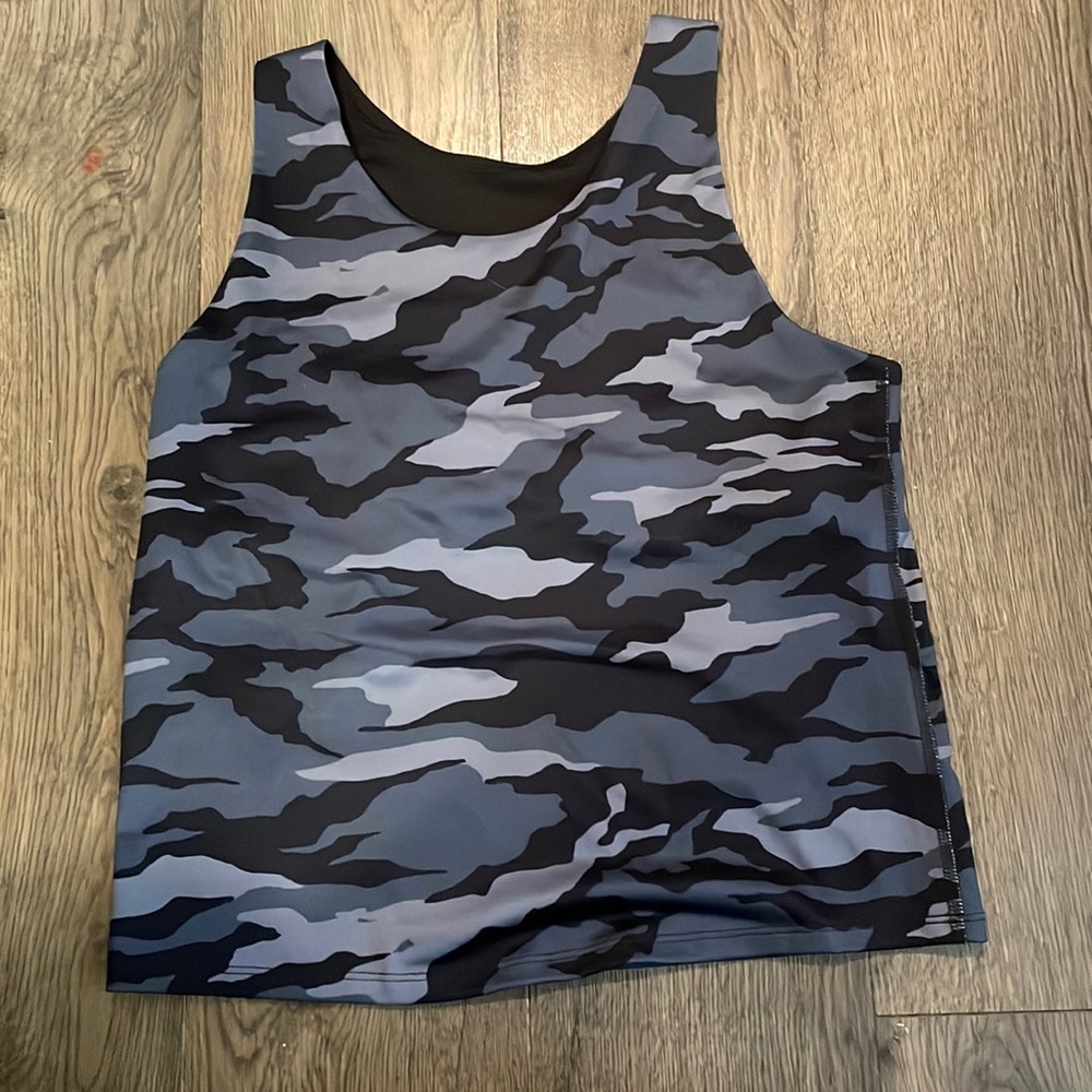 Camo workout tank